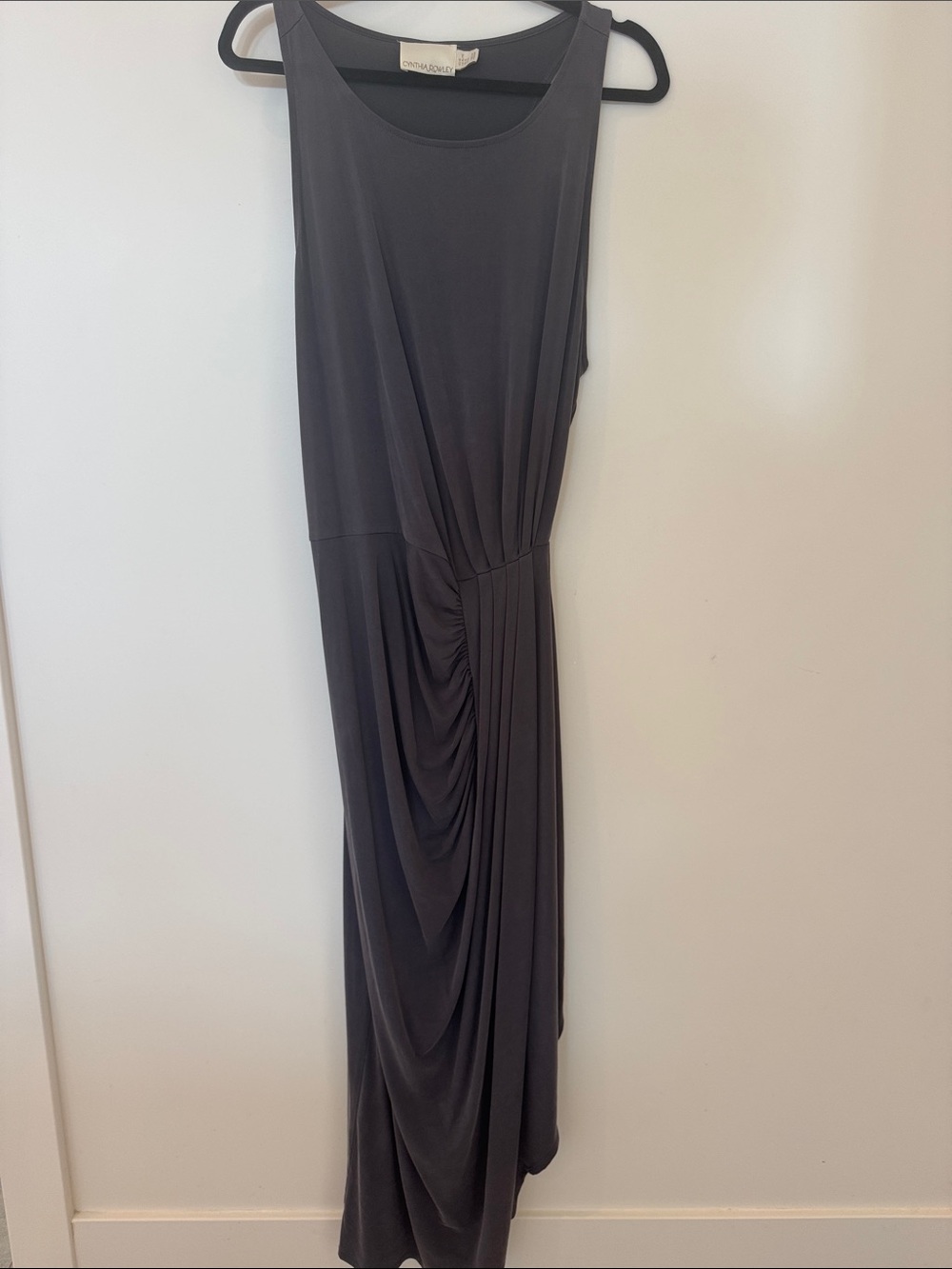 Cynthia Rowley Slinky Sleeveless Maxi Dress